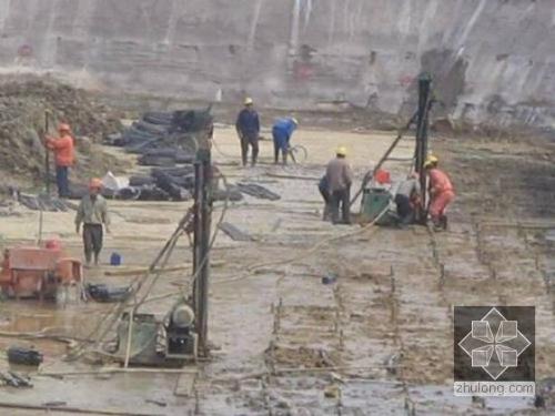杨林尾镇我公司承建北京房山区水池地基注浆加固工程